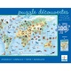 DJECO Puzzle "Zwierzęta świata" - 100 elementów