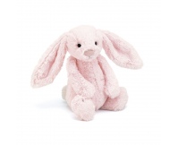 JELLYCAT Jasnoróżowy króliczek Bashful Bunny (średni 28 cm)