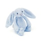 JELLYCAT Króliczek - grzechotka Bashful Blue Bunny