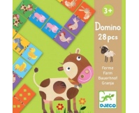 DJECO Domino Zwierzątka Farma