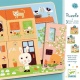 DJECO Domek króliczków, puzzle dla najmłoszych 3 plansze