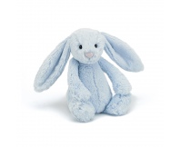JELLYCAT Niebieski króliczek Bashful Bunny (średni 28 cm)